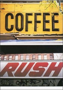 ポストカード カラー写真「COFFEE RUSH」