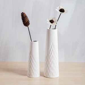 2点セット 花瓶 陶器 フラワーベース 北欧 白 おしゃれ 和風花瓶 シンプル0610#LGHA131