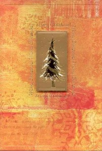 グリーティングカード クリスマス「クリスマスツリー」メッセージカードクリスマスツリー