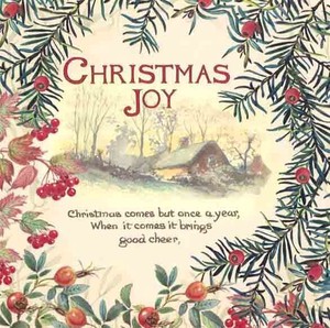 グリーティングカード クリスマス「楽しいクリスマス」メッセージカード