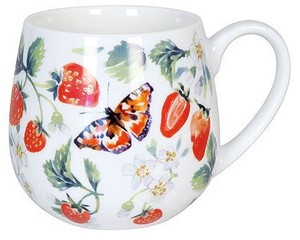 【ドイツ雑貨】KONITZ　コーニッツマグカップ　L.ビクトリア　Fruity tea ストロベリー　スープマグ