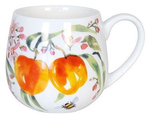 【ドイツ雑貨】KONITZ　コーニッツマグカップ　L.ビクトリア　Fruity teaピーチ　スープマグ