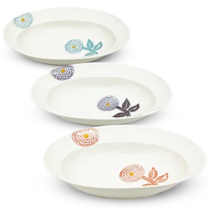 Hasami ware Side Dish Bowl Set Dahlia 3-colors Made in Japan