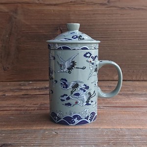 chinois Tea Strainer Attached Mug
