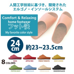【年間定番】オクムラ フット楽フット快カラー24cm適応サイズ約23〜約23.5cm