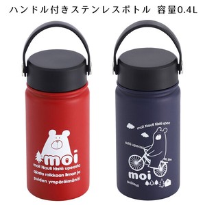 Water Bottle Red Navy