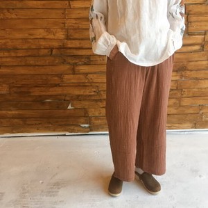 Full-Length Pant Brown Straight