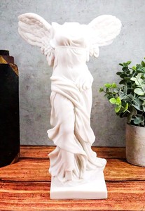 サモトラケのニケ像 彫像 古代ローマ ギリシャの勝利の女神 ニーケー　ルーブル美術館レプリカ(輸入品)