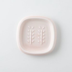 Mino ware Soap Dish Pink Miyama crust Made in Japan