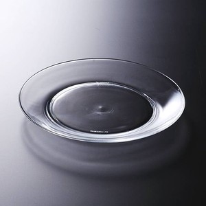 リス 23.5cmプレート【ガラス】[フランス製/洋食器]