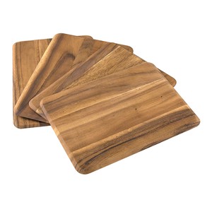 Divided Plate Wooden Kitchen Set of 4