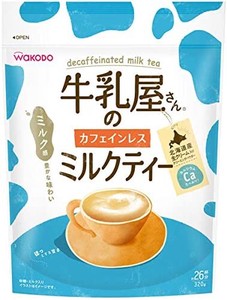 アサヒグループ食品（WAKODO） 牛乳屋さんのカフェインレスミルクティー 320g袋