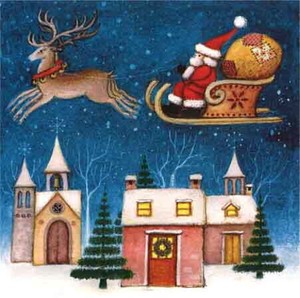 グリーティングカード クリスマス「ジングルベル」 メッセージカード