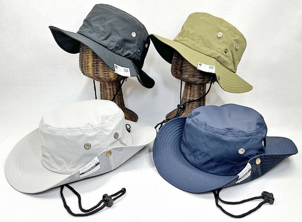 【オリジナルワッペン】撥水 アドベンチャーハット サファリ 帽子 テフロン加工 メンズ レディース