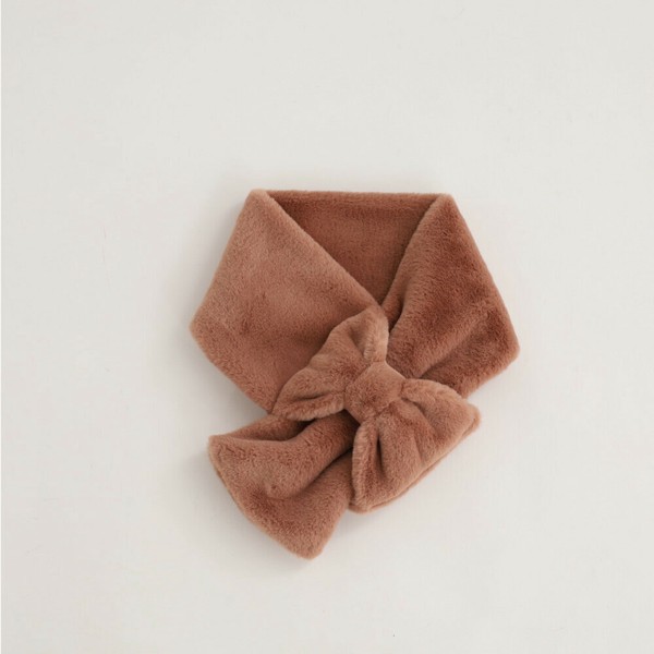 リボンファーマフラー  (#マフラー #ストール #防寒 #あったか #おしゃれ)