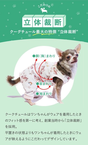 【発売中】2025クークチュール秋冬新作 【テラヘルツ・ヴィシーベルクロテラバンドBOY (犬腹巻き) 】