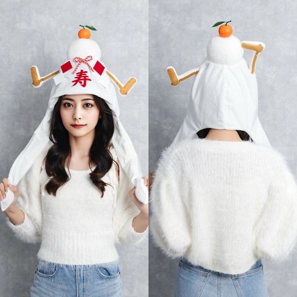 パタパタハット 鏡餅