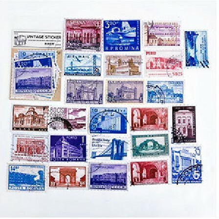 【Paper Intelligence】ビンテージステッカー MMK06A022 Stamp