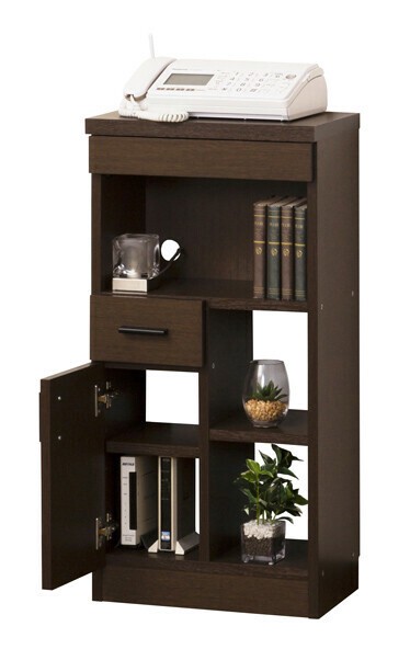 NEWルーター収納40(ブラウン)