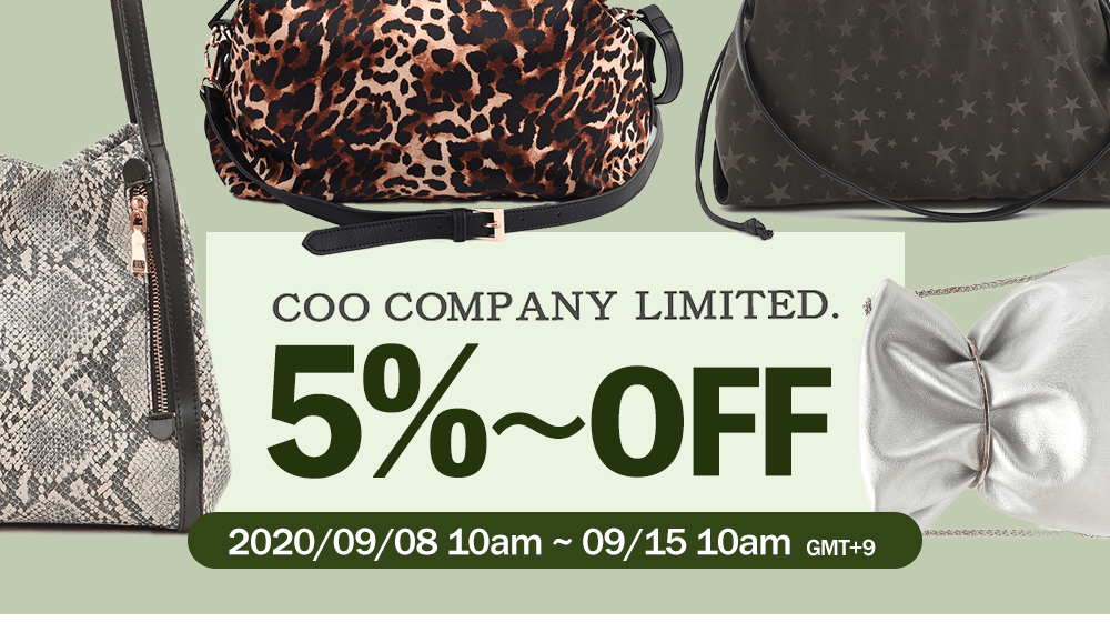 COO COMPANY LIMITED. 5%~ OFF