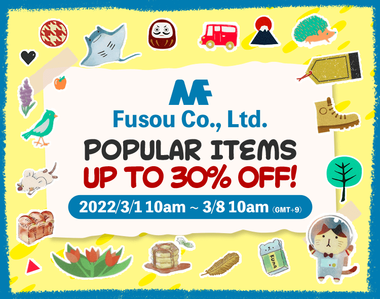 Fusou Co., Ltd. Popular Items Up To 30% OFF!