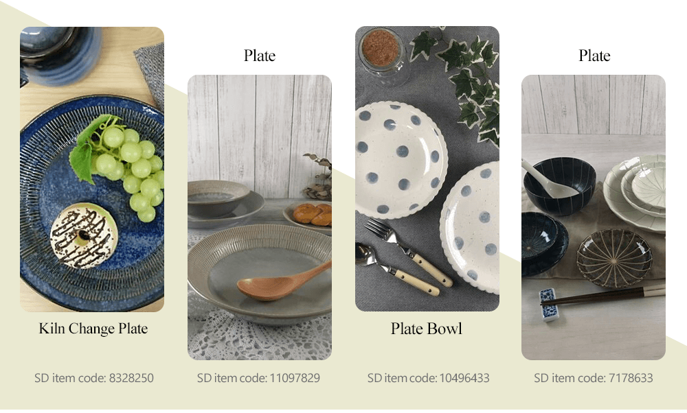 Mino ware items up to 5% OFF!