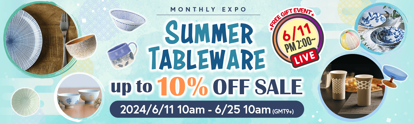Summer Tableware UP TO 10% OFF