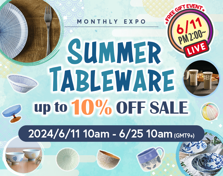 Summer Tableware UP TO 10% OFF