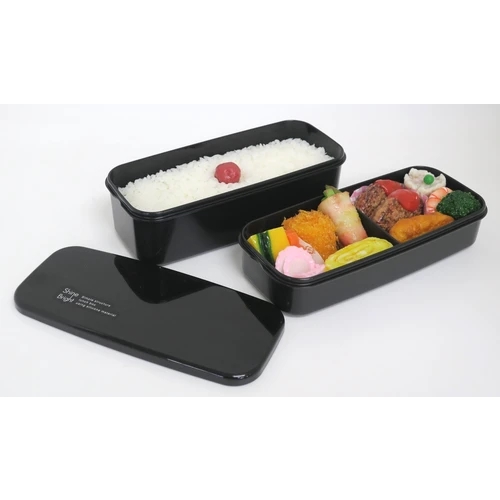 Lunch Box 2 Steps Made in Japan