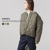 OMNES Wave Quilt Short Jacket