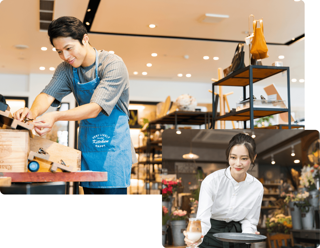 圧倒的な品揃えで、お店の個性を引き出します