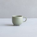 Rounded mug S Silica glaze Green 2022