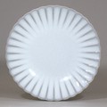 Mashiko Ware Flower Plate White