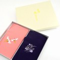 Keicho Rinzu Embroidery Set Couple Wrapping Cloth Made in Japan 2022
