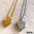 Heart Chain Heart Choker Necklace 2022