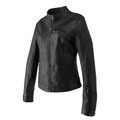 HEART BLACK 200 Single Ladies Motorcycle Leather Jacket