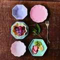 Made in Japan Mino Ware Flower Mini Dish Set Mini Dish Mini Dish Gift Sets