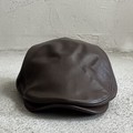 Flat Cap Genuine Leather