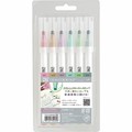Marker/Highlighter Mild Smoky Dot ZIG 6-color sets