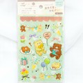 Planner Stickers Cafe Party Foil Stamping Made in Japan