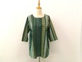 Button Shirt/Blouse Printed 7/10 length [S/S NEW]