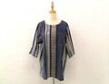 Button Shirt/Blouse Printed 7/10 length [S/S NEW]
