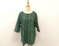Button Shirt/Blouse Printed 7/10 length [S/S NEW]