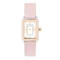 Analog Watch Pink Square Made in Japan