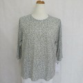 T-shirt Floral Pattern Made in Japan