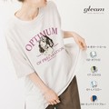 T 恤/上衣 刺绣 腊肠犬 新商品 2025年 天竺棉 宽松T-Shirt 印花 春夏