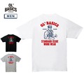 T-shirt Back Print Pocket Short-Sleeved T-Shirt Unisex Men's Cut-and-sew