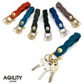 Key Ring Genuine leather Rings Leather Made in Japan