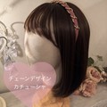 "Oshikatsu Item" Hairband/Headband Design Pink Lightweight
