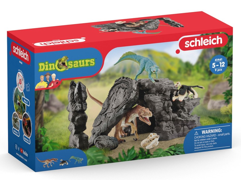シュライヒ 恐竜 恐竜たちの洞窟プレイセット フィギュア 41461の商品